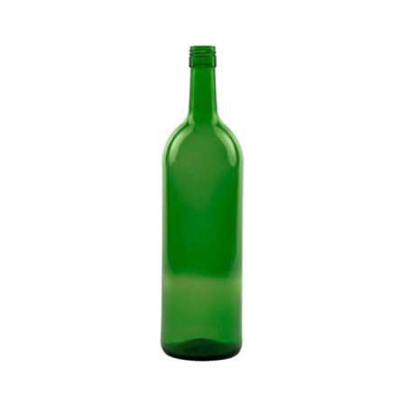 boca za vino 1000ml green BVS Bordeaux 1L